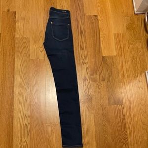 H&M Shaping skinny dark blue jeans